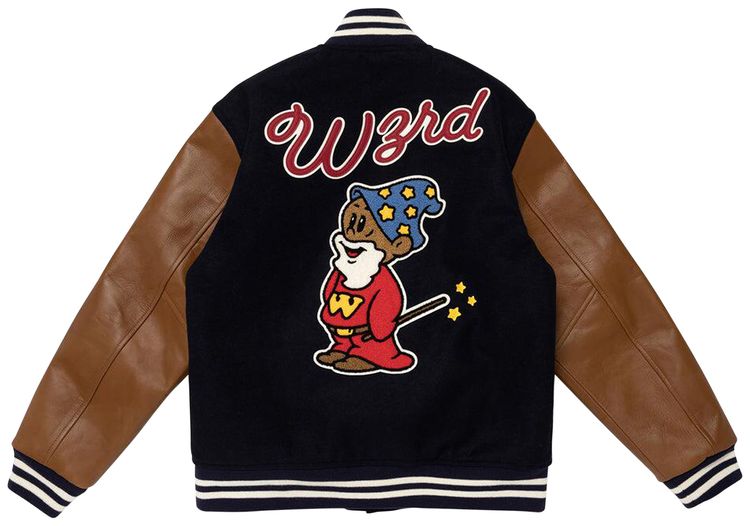 Human Made x Kid Cudi Varsity Jacket Navy