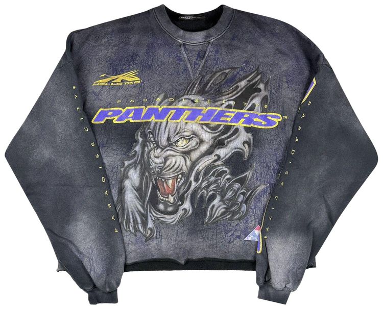 Hellstar Paradise City Panthers Crewneck Black