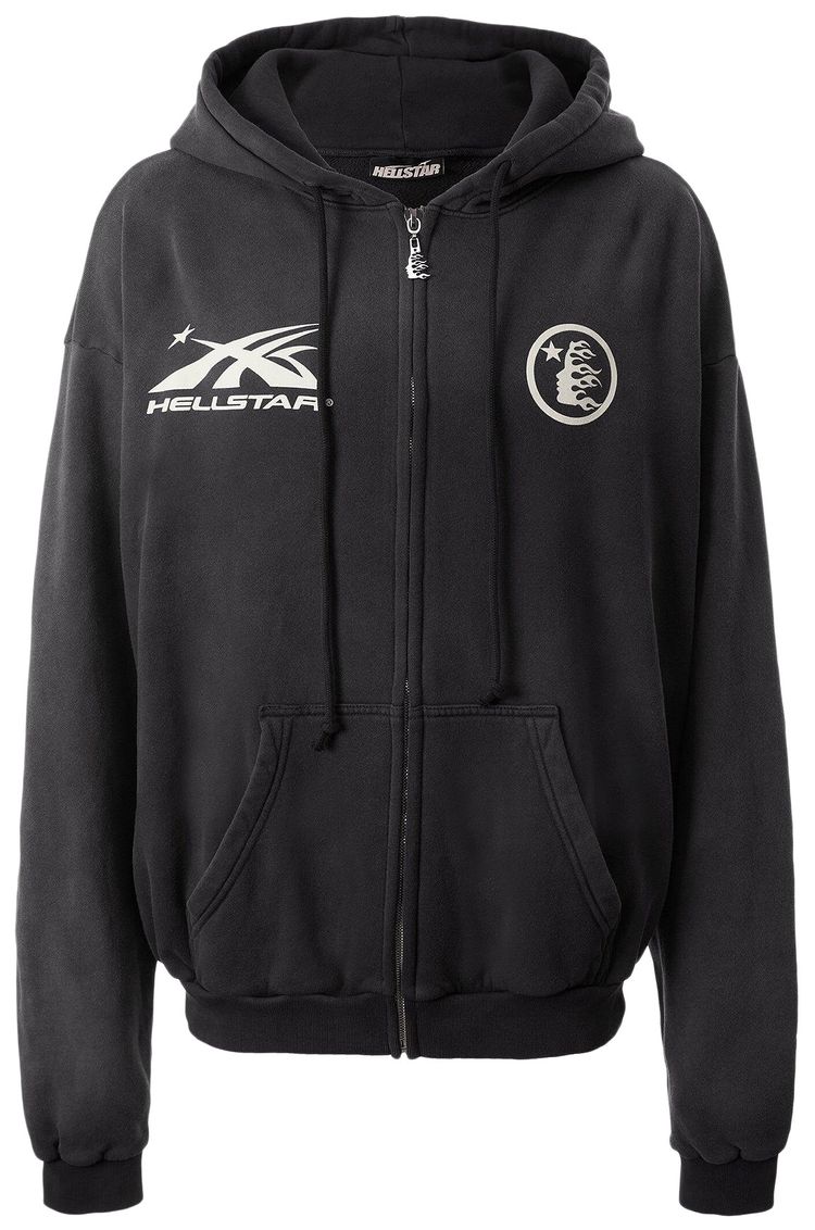 Hellstar HS Logo Zip Up Black