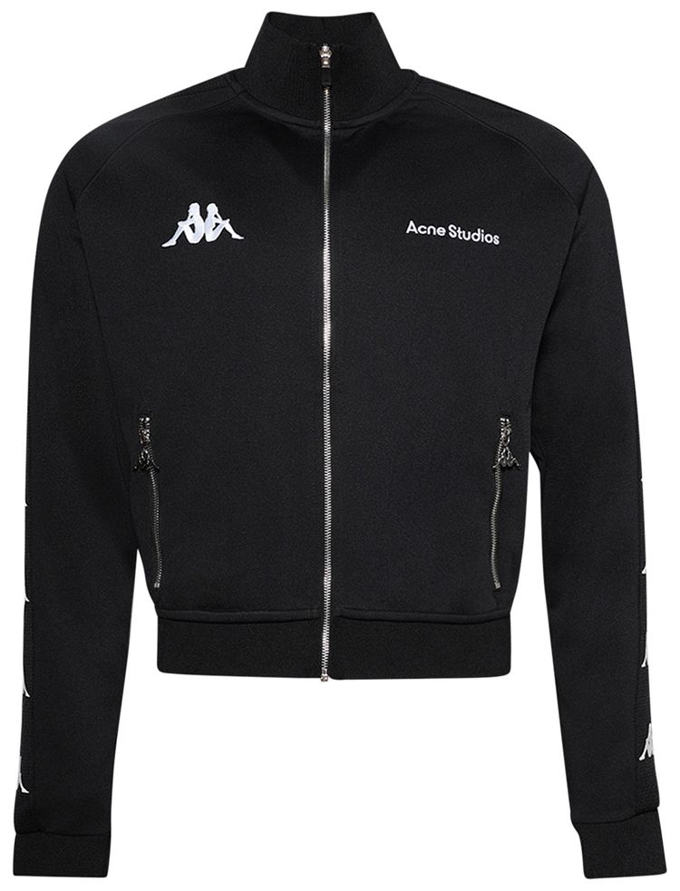 Acne Studios x Kappa Zipper Sweater Black