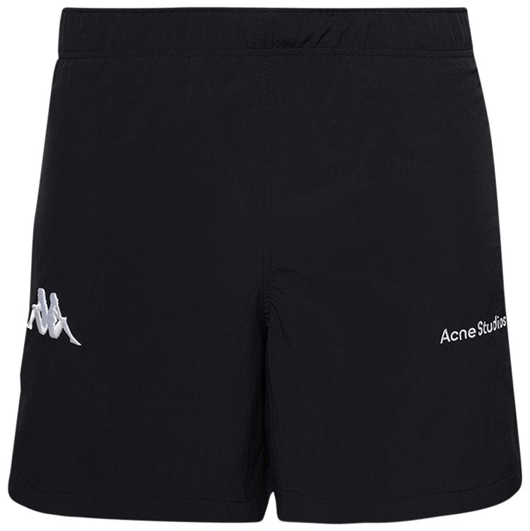 Acne Studios x Kappa Relaxed Fit Shorts Black