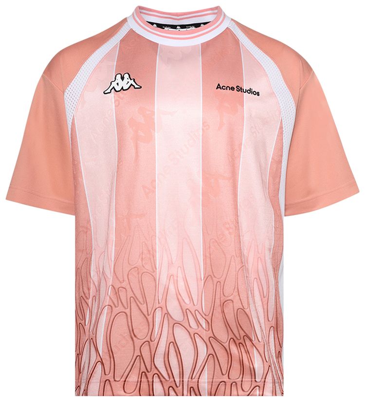 Acne Studios x Kappa Logo T Shirt Light PinkPink