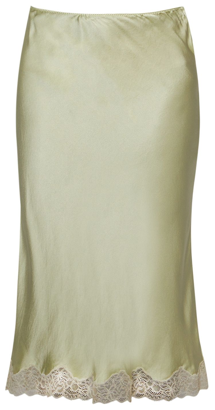 The Row Irene Skirt Pale Grass