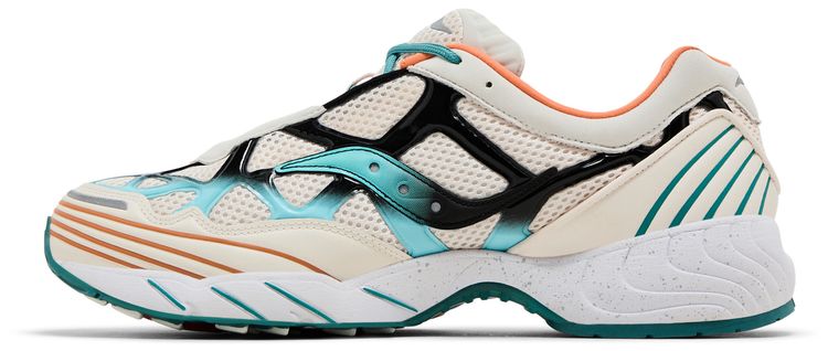 Saucony Grid Web Tan Blue