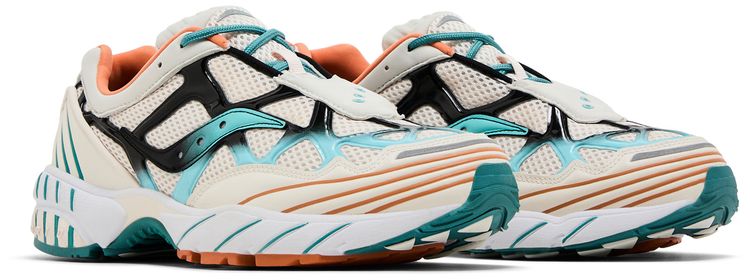 Saucony Grid Web Tan Blue