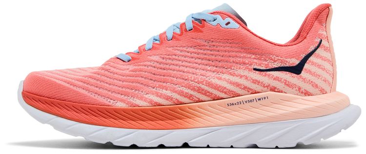 HOKA Wmns Mach 5 Camellia Peach