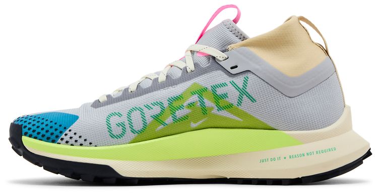 Wmns React Pegasus Trail 4 GORE TEX Wolf Grey Volt