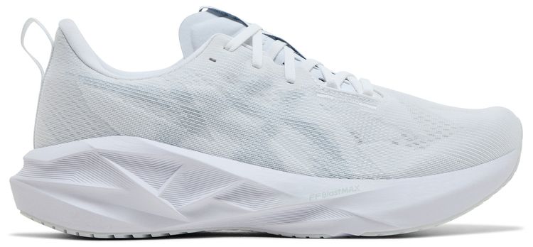 Asics Novablast 5 White Piedmont Grey