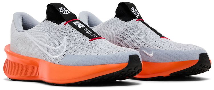 Nike Interact Run EasyOn Wolf Grey Safety Orange
