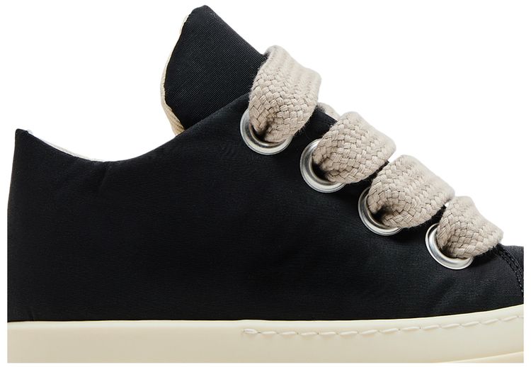 Rick Owens Wmns DRKSHDW Hollywood Jumbo Lace Puffer Low Black Milk