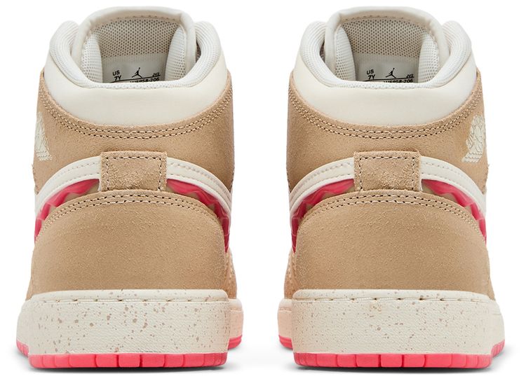 Air Jordan 1 Mid SE GS Peanut Butter  Jelly