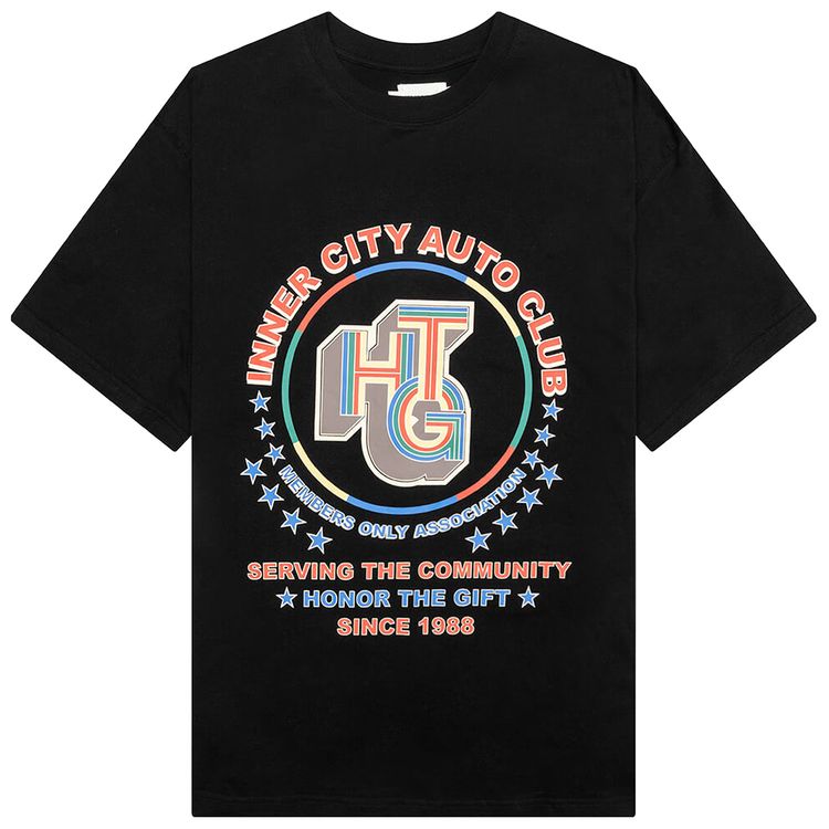 Honor The Gift Auto Association Tee Black