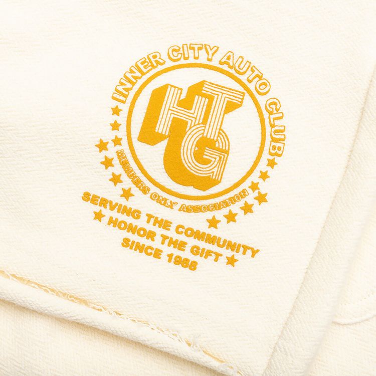 Honor The Gift Race Herringbone Short White