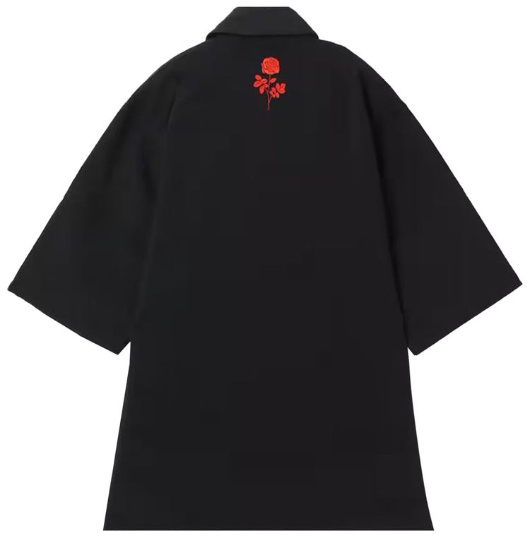 adidas x Willy Chavarria Logo Polo Shirt Black