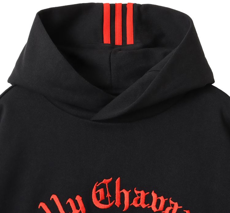 adidas x Willy Chavarria Logo Hoodie Black