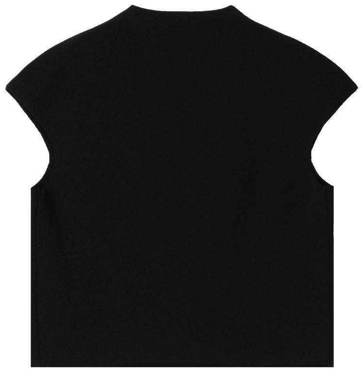 Amomento Wholegarment Cap Sleeve Cardigan Black