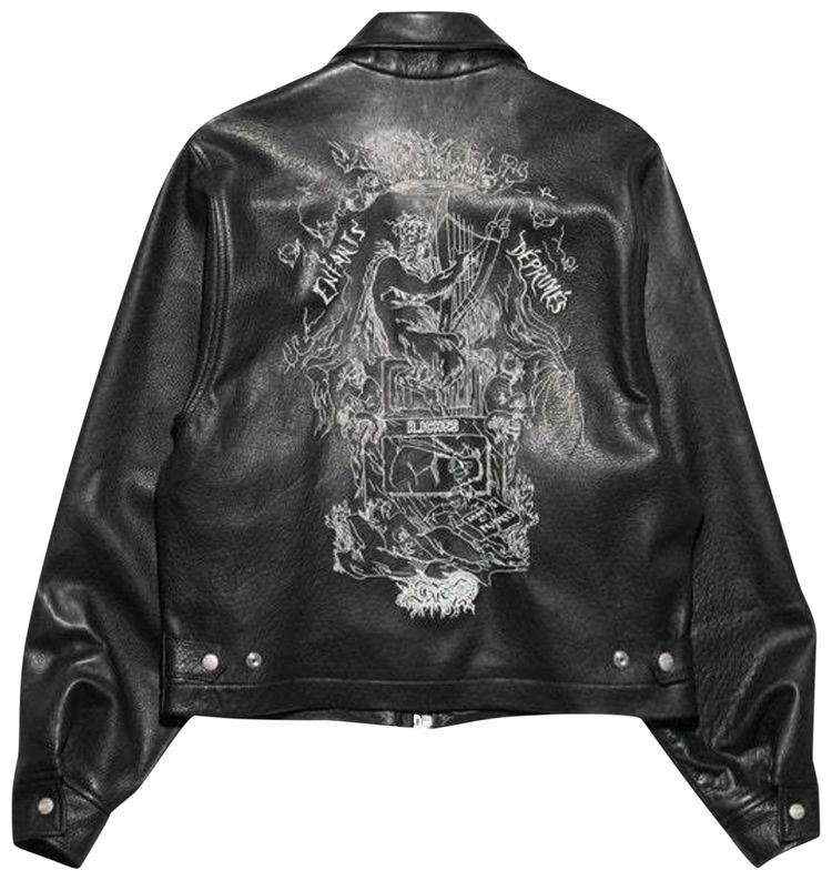 Enfants Riches Deprimes Principe De Lamour Western Jacket BlackIvory