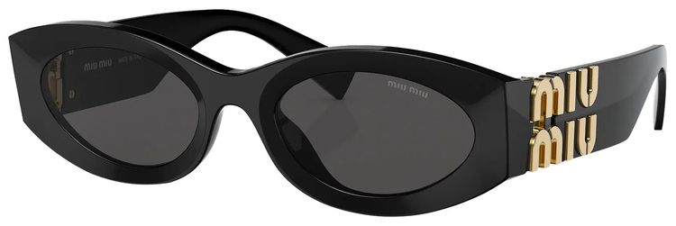 Miu Miu Glimpse Sunglasses Black