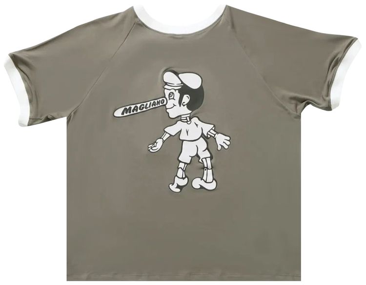 Magliano Britpop Mini Tee Stone Grey