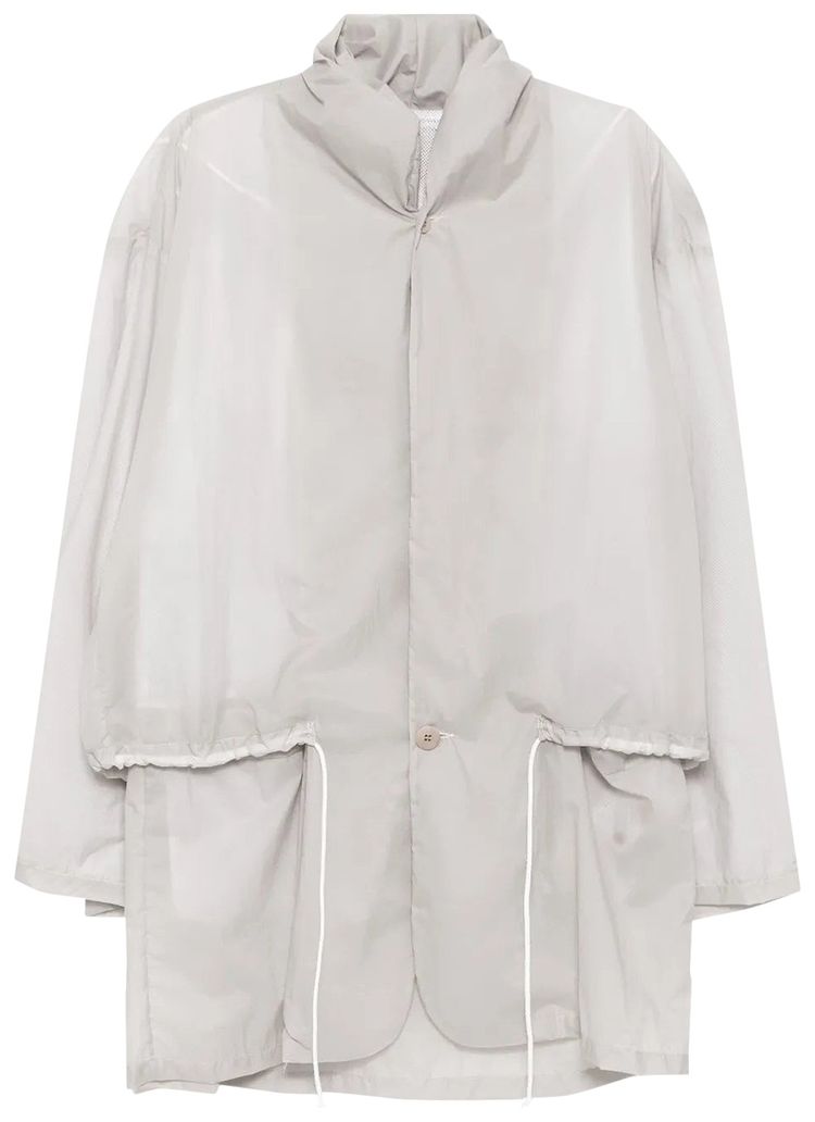 Magliano Tropical Monopetto Jacket Pearl White