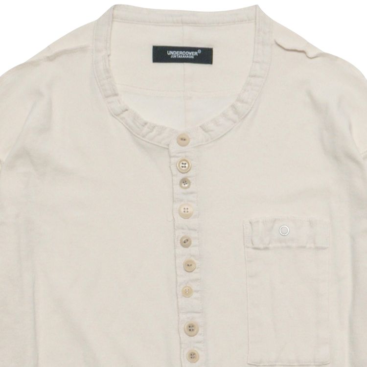 Undercover Front Patch Pocket Pullover Natural