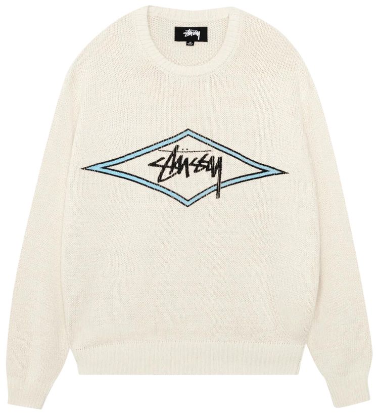 Stussy Surf Team Sweater Ivory