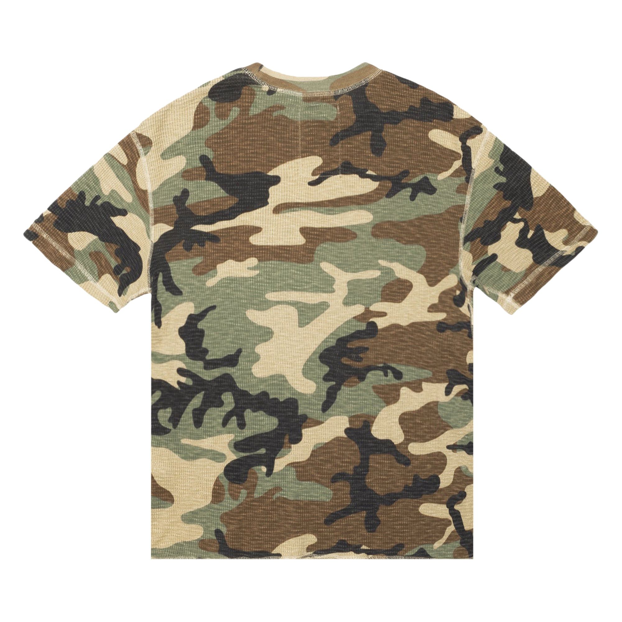 トップス stussy camo thermal Stussy Raglan Thermal L/S Crew Desert Camo Men's - SS24 - US
