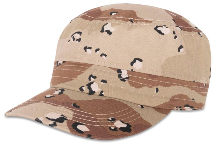 Stussy Helvetica Logo Cadet Cap Camo