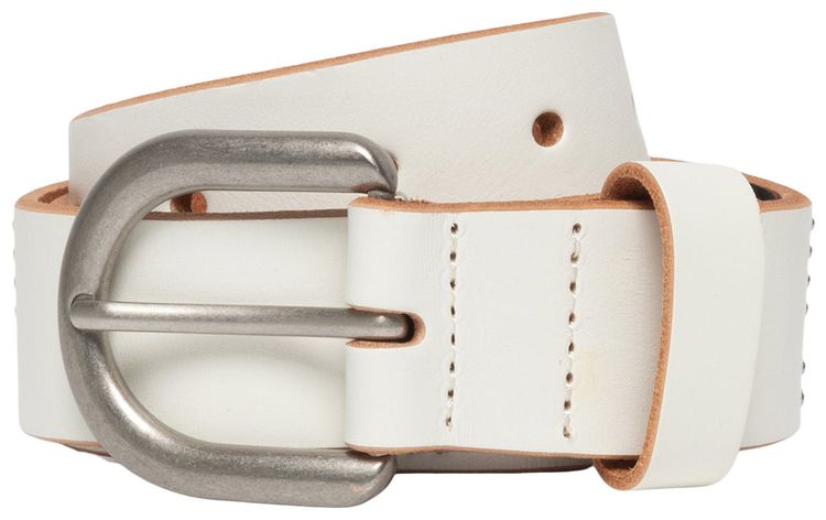 Stussy Stud Letter Belt Bone