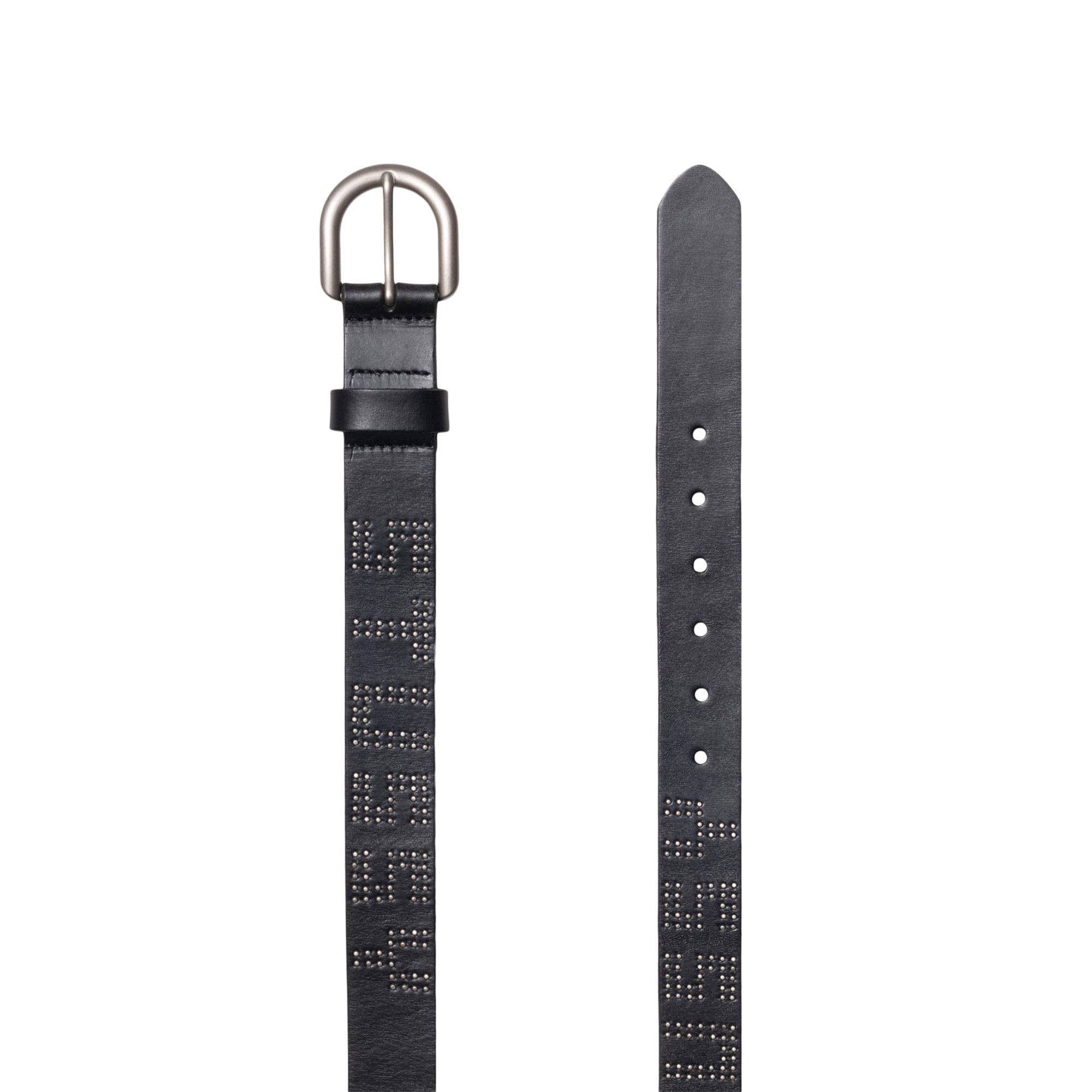 Buy Stussy Stud Letter Belt 'Black' - 135198 BLAC | GOAT