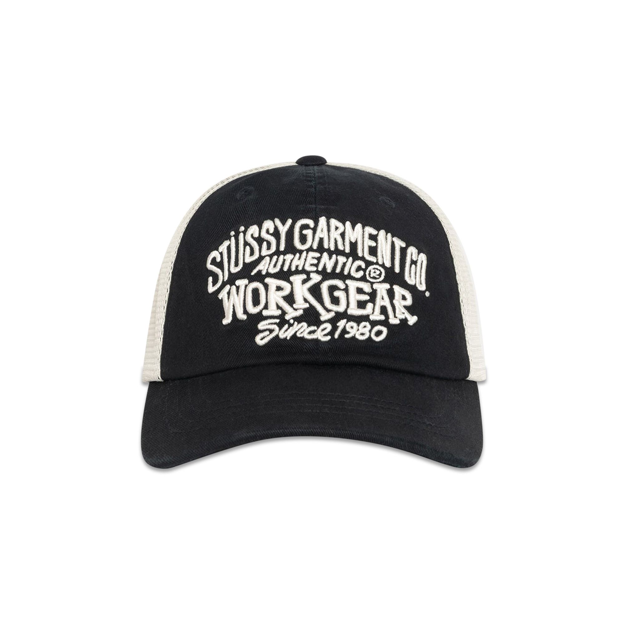 Buy Stussy Low Profile Workgear Strapback 'Black' - 1311179 BLAC