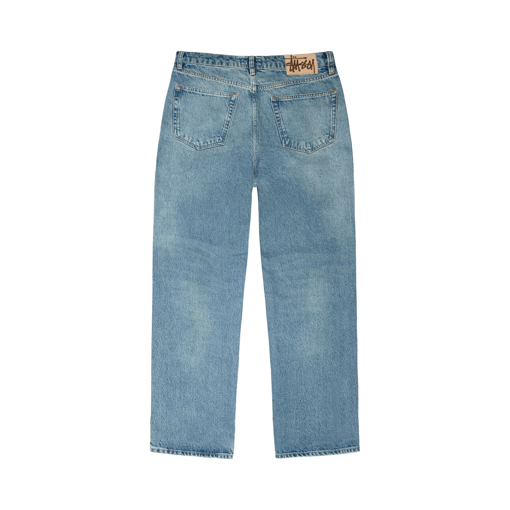 Buy Stussy New Classic Jean Denim 'Weekend Wash' - 1167 WEEK | GOAT