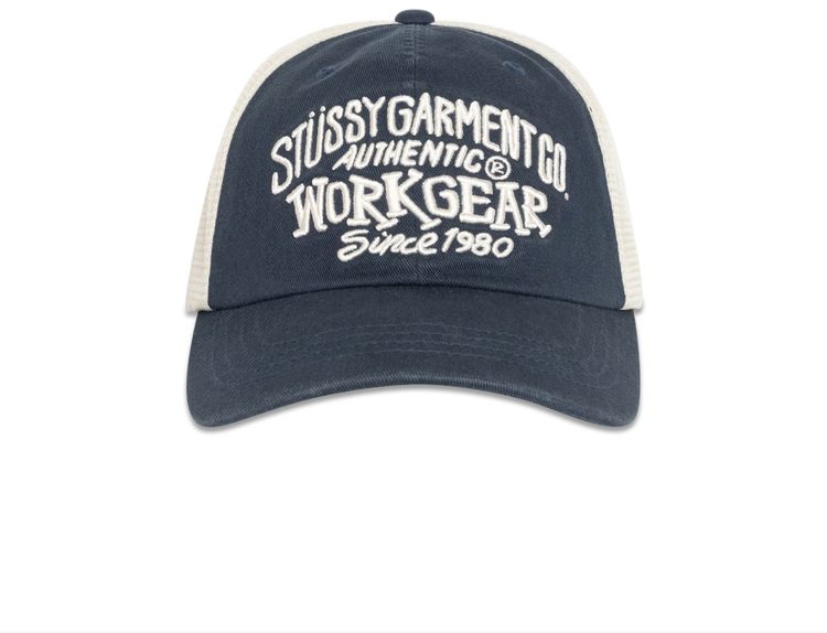 Stussy Low Profile Workgear Strapback Navy