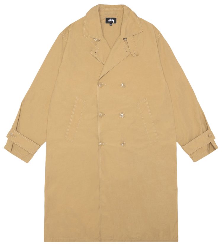 Stussy Lightweight Surfman Trench Khaki