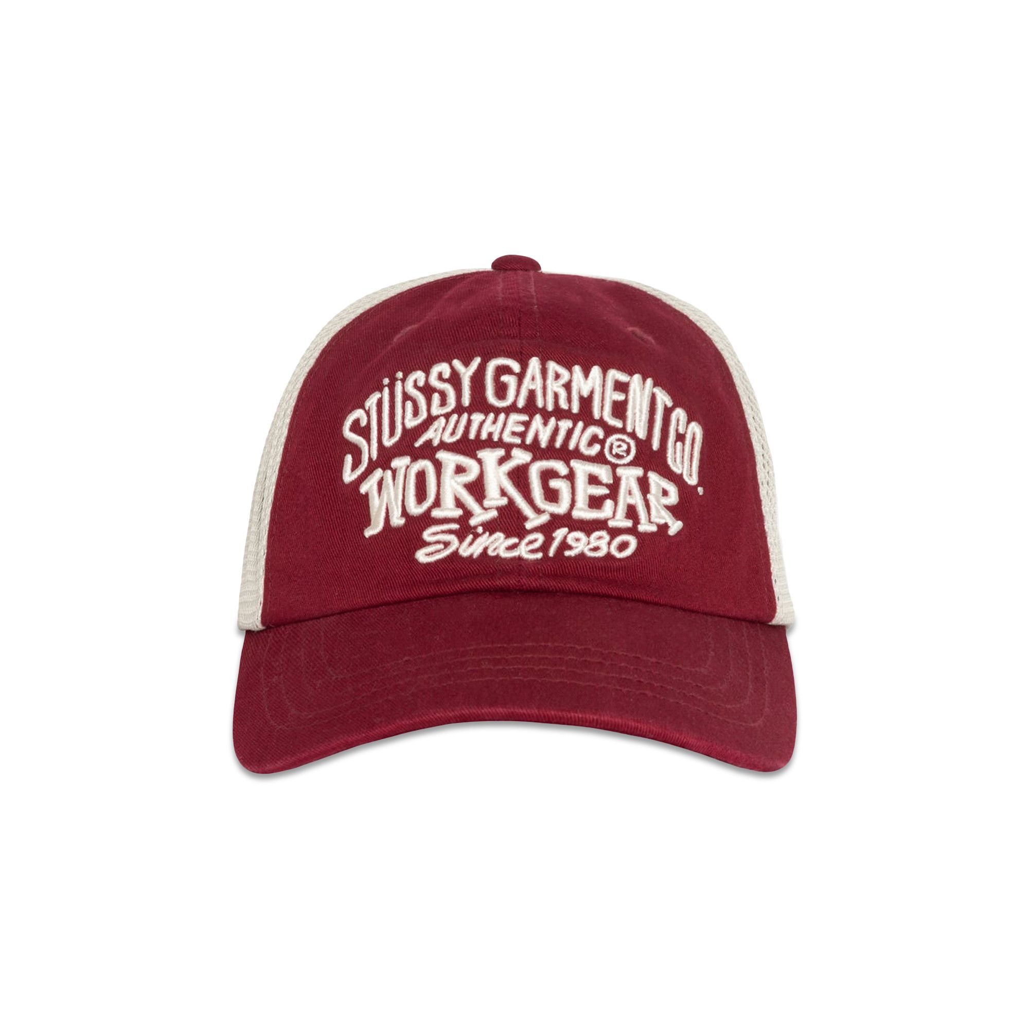 Buy Stussy Low Profile Workgear Strapback 'Wine' - 1311179 WINE | GOAT