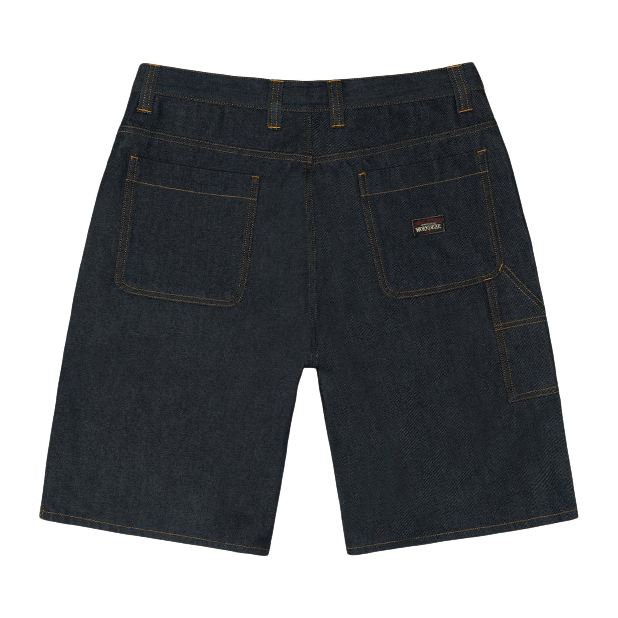 Buy Stussy Raw Denim Work Short 'Indigo' - 112337 INDI | GOAT