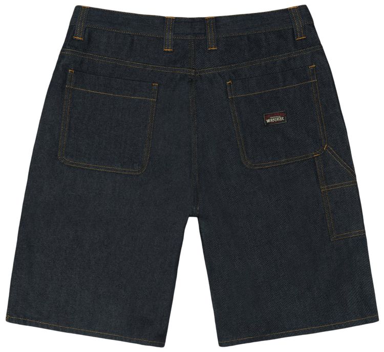 Stussy Raw Denim Work Short Indigo