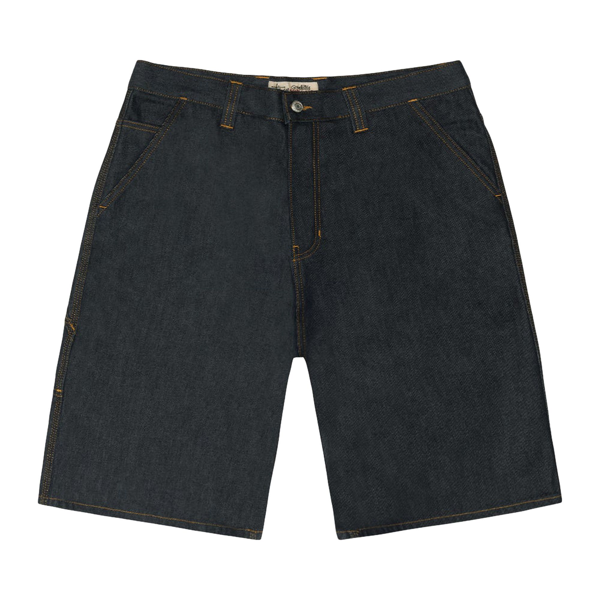 Buy Stussy Raw Denim Work Short 'Indigo' - 112337 INDI | GOAT