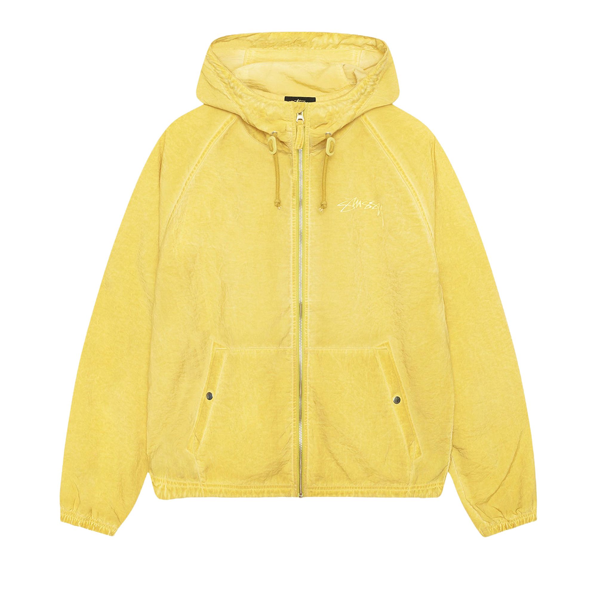 Buy Stussy Beach Shell Garment Dyed 'Lime' - 115824 LIME | GOAT