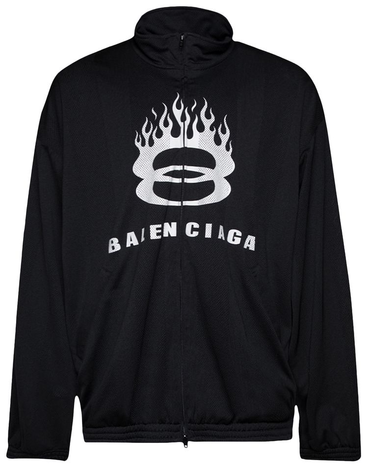 Balenciaga Tracksuit Jacket Black