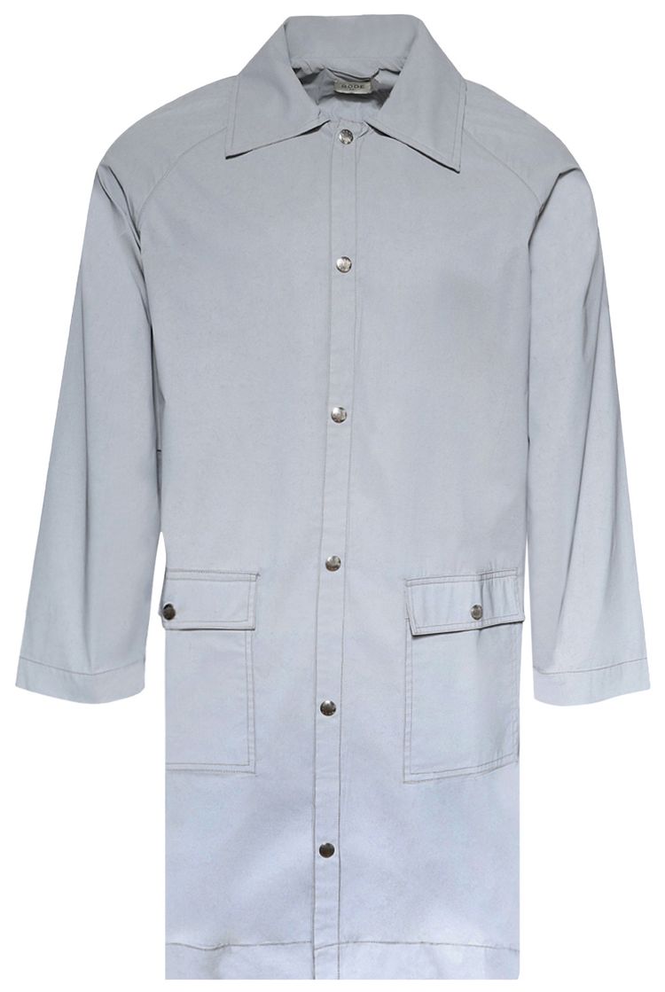 Bode Reflective Rain Coat Grey Reflective