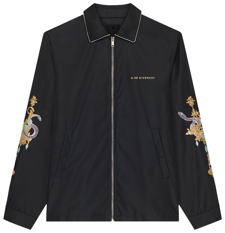 Givenchy Zipped Coach Jacket Black