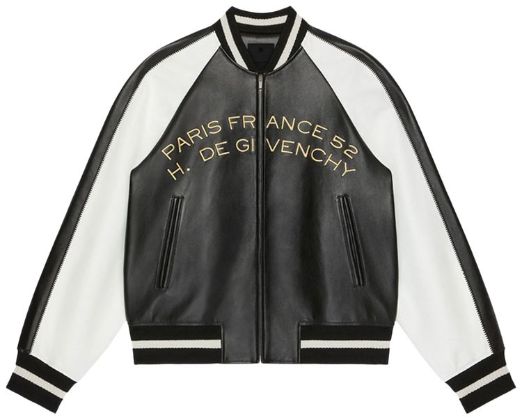 Givenchy Embroidered Jacket BlackWhite