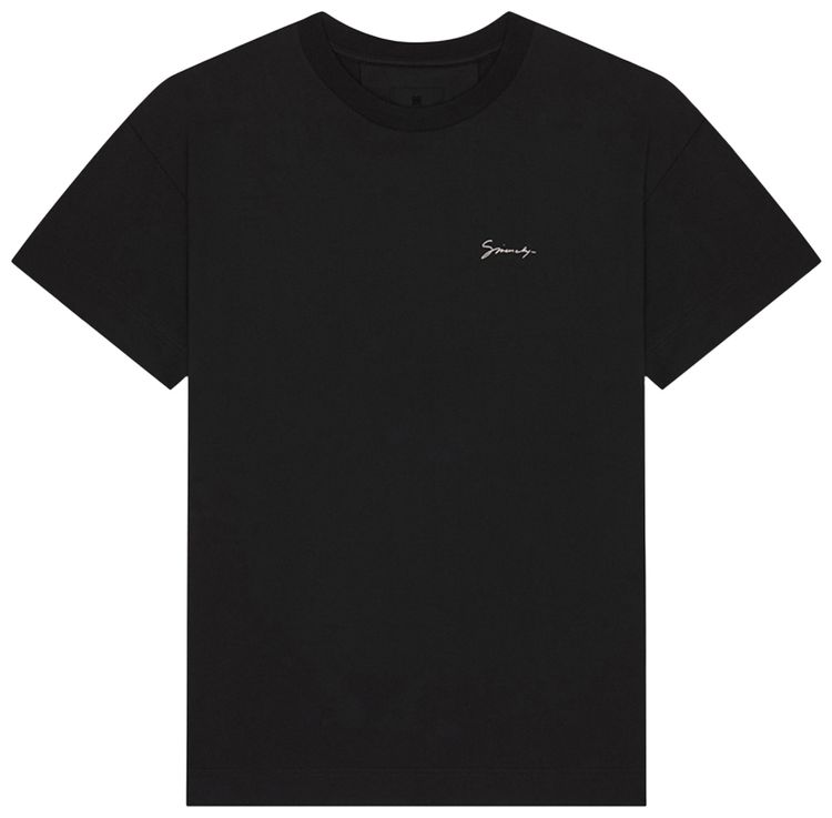 Givenchy Regular Fit T Shirt Black