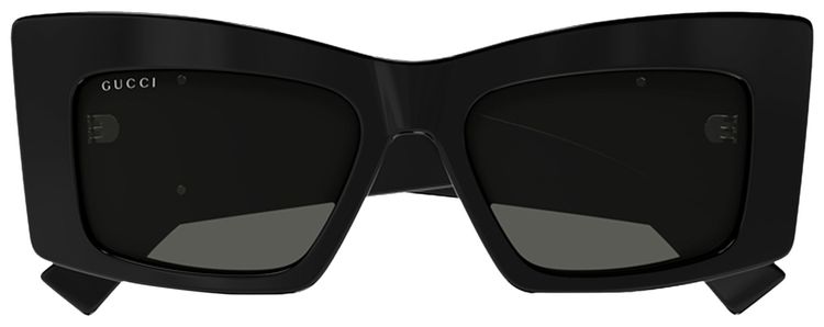 Gucci Butterfly Sunglasses Shiny Black