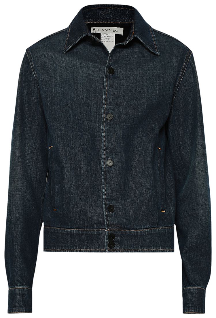 Lanvin Short Overshirt Light Blue