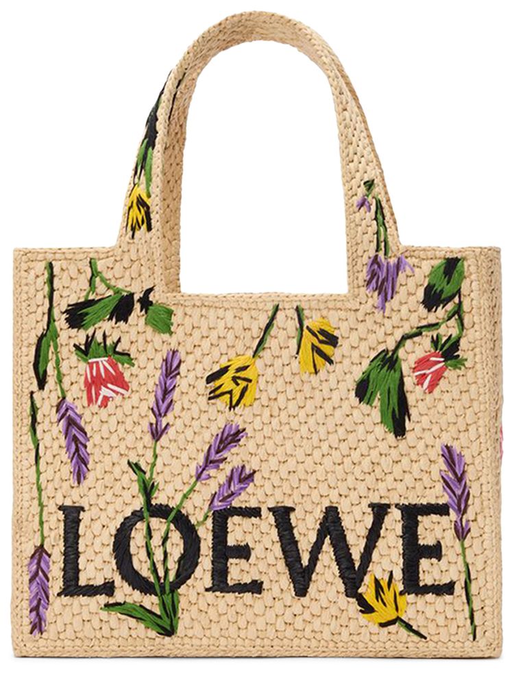 Loewe Font Tote Bag Natural