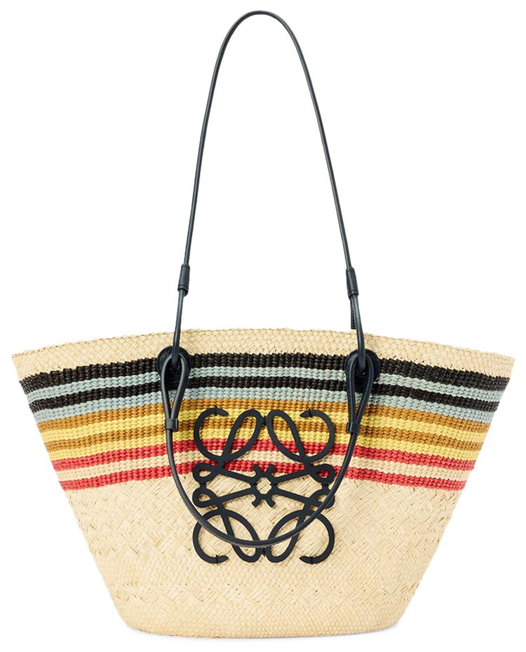 Loewe Medium Anagram Basket NaturalMulticolor