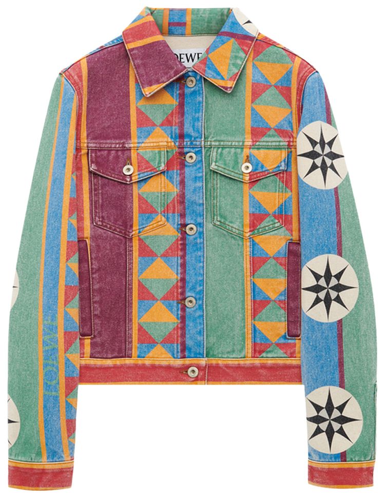 Loewe Denim Jeans Multicolor