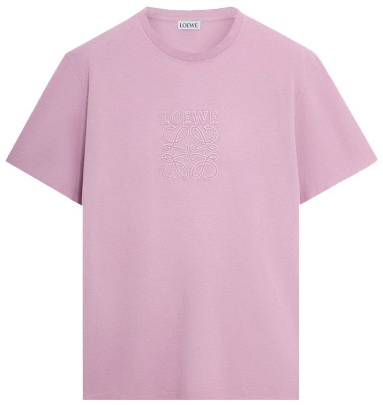 Loewe Relaxed Fit T Shirt Lilac
